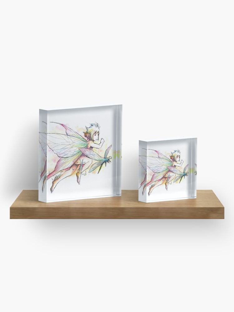 Alternate view of The Swift Fairy Acrylic Block