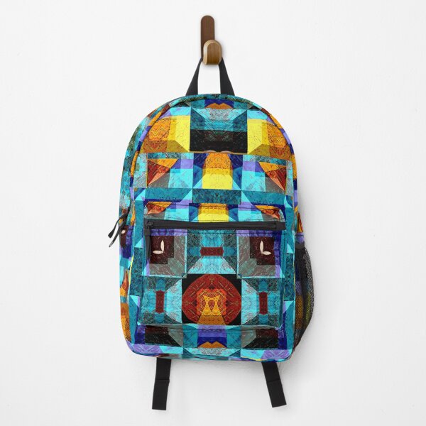 Item preview,  POWERFUL LUMINOUS RADIAL COSMIC LABYRINTH PATCHWORK -  SPIRITUAL AWAKENING CUBIC GEOMETRIC ART PATTERN IN DEEP* designed and sold by Ralek.