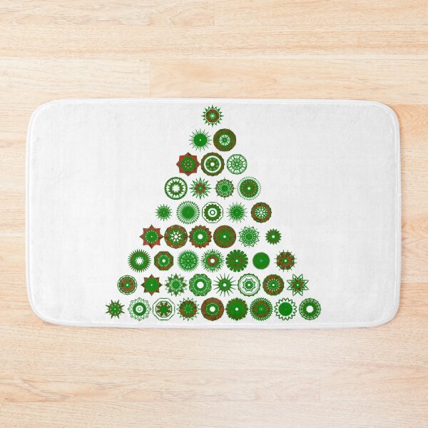 Item preview, Festive grande tree set unique design W9.1 designed and sold by fishpressink.