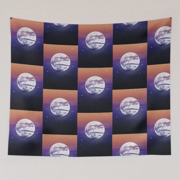 Item preview, Moon and sky night designed and sold by Scarlightart.