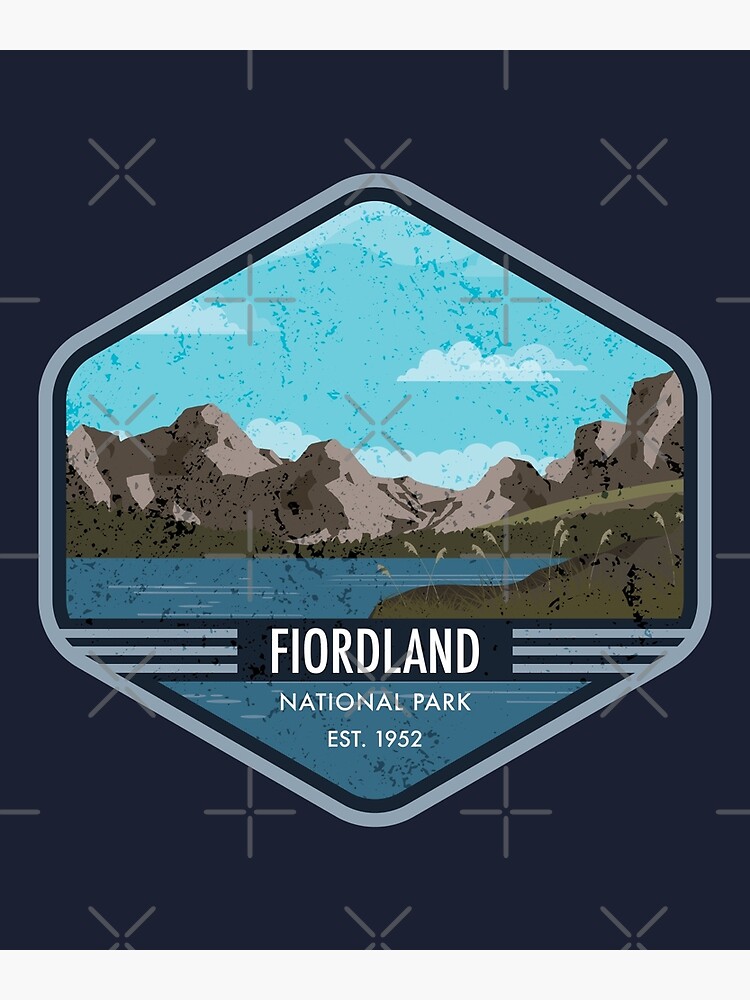 "Fiordland National Park" Poster for Sale by origato Redbubble