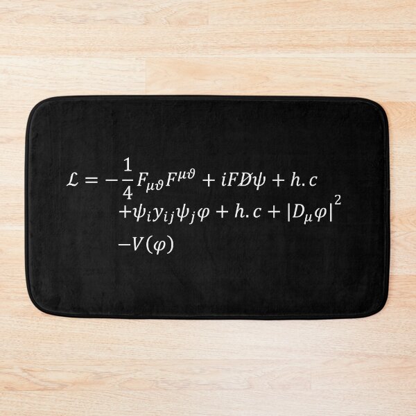 Item preview, Standard Model Of Particle Physics Lagrangian, Lagrangian of the universe designed and sold by ScienceCorner.