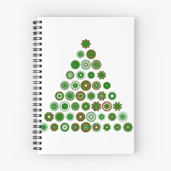 Item preview, Festive grande tree set unique design W9.2 designed and sold by fishpressink.