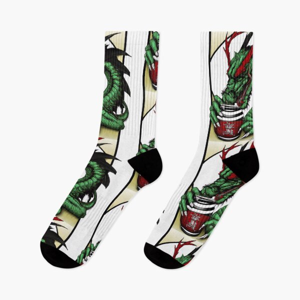 Item preview, Japanese art of a green dragon drinking wine. designed and sold by tiemistico.