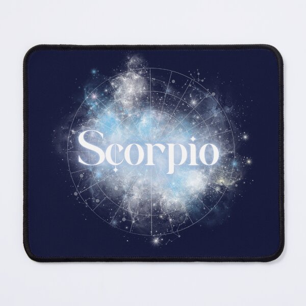Item preview, Scorpio (blue) - zodiac sign astrology aesthetic designed and sold by GLOW-GETTER.