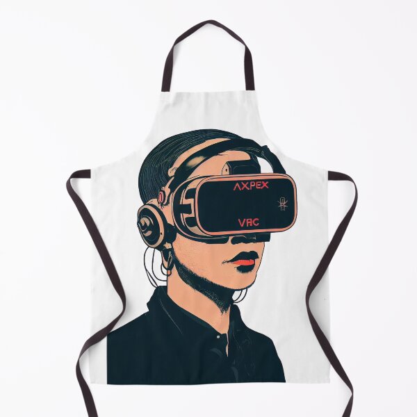 Item preview, cyberpunk woman wear headphone designed and sold by Sparrow Creative Studio.