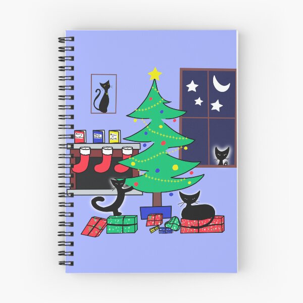 Item preview, Atomic Cat Christmas! designed and sold by bramblewood56.