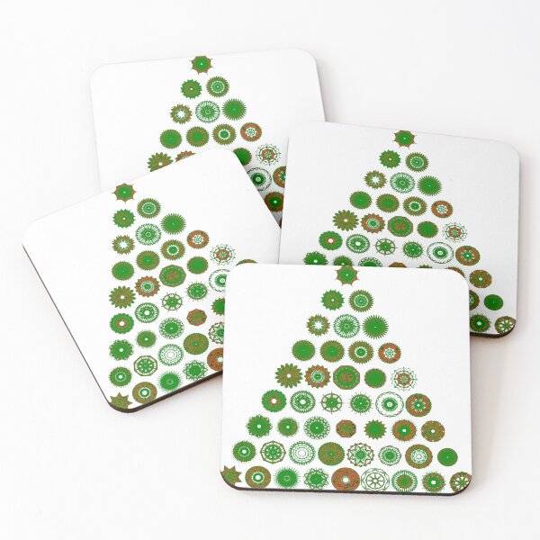 Item preview, Festive grande tree set unique design W9.3 designed and sold by fishpressink.