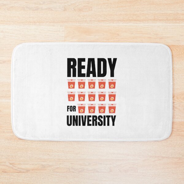 Item preview, Ready for University - Cup Ramen Every Day - This Inflation man somebody help (black) designed and sold by MillennialMemer.