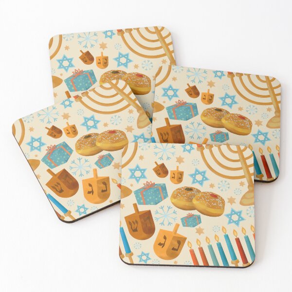 Item preview, Hanukkah Pattern designed and sold by mikaylart.