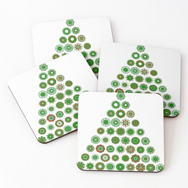 Item preview, Festive grande tree set unique design W9.4 designed and sold by fishpressink.