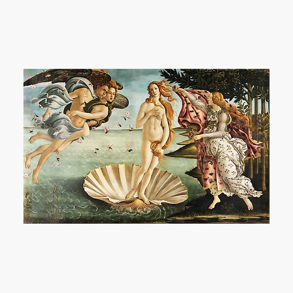 Item preview, Sandro Botticelli's Finest - The Birth of  Venus (1485) designed and sold by Krokodajll.