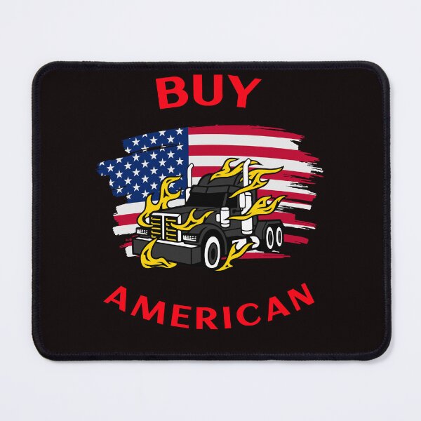 Item preview, American Trucker, Buy American BlkR designed and sold by TeamsterLife.