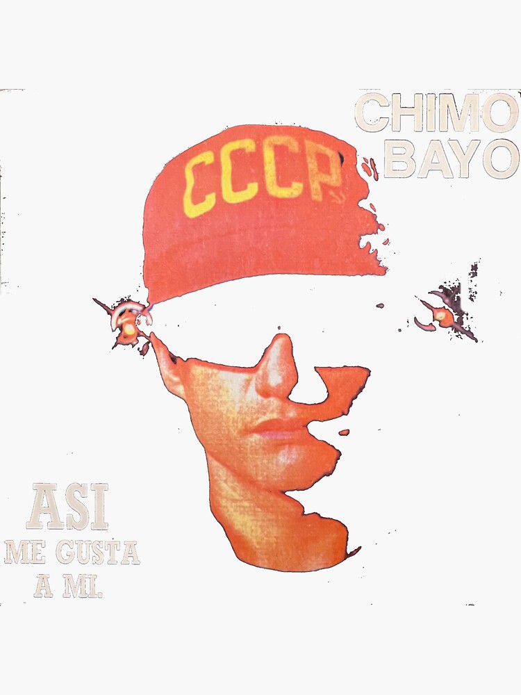 "Chimo Bayo Extasi" Sticker for Sale by recordlovers Redbubble