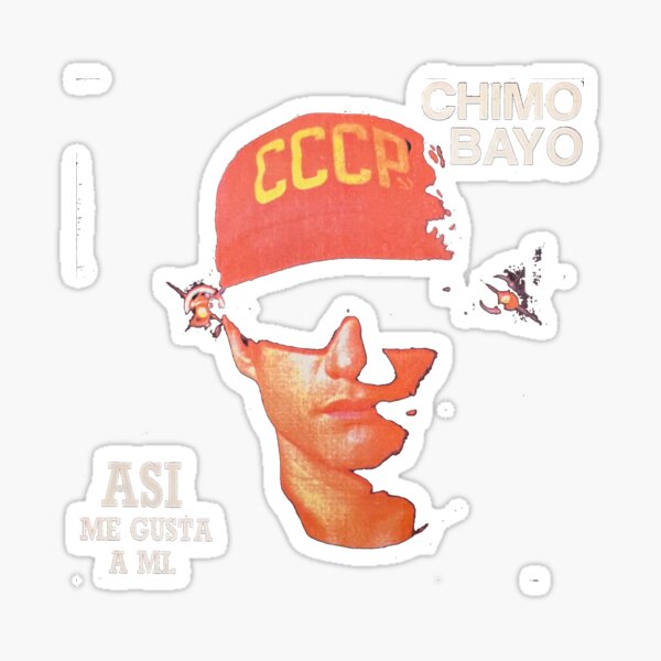 "Chimo Bayo Extasi" Sticker for Sale by recordlovers Redbubble