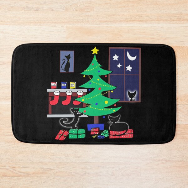 Item preview, Dark Copy of Atomic Cat Christmas! designed and sold by bramblewood56.