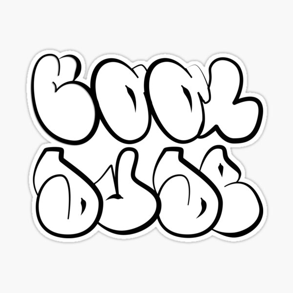 Premium Vector  Los angeles graffiti bubble style hand drawn