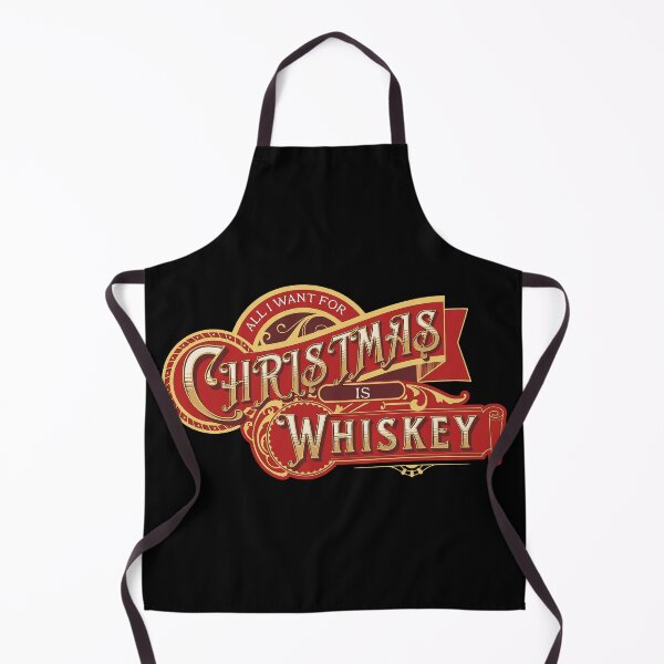 Item preview, All I want for Christmas is Whiskey | Xmas gift for whisky lovers designed and sold by Lees Tees.