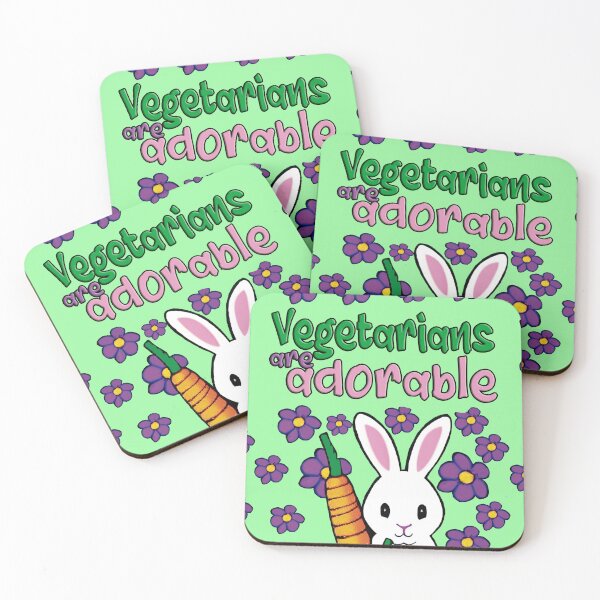 Item preview, Vegetarians are adorable designed and sold by Elnica.