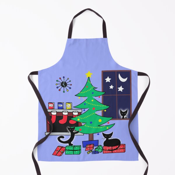 Item preview, Clock Copy of Atomic Cat Christmas! designed and sold by bramblewood56.