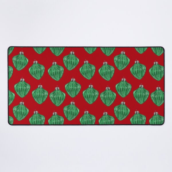 Item preview, Green Glass Ornaments - Red designed and sold by HB Loves Crafts.