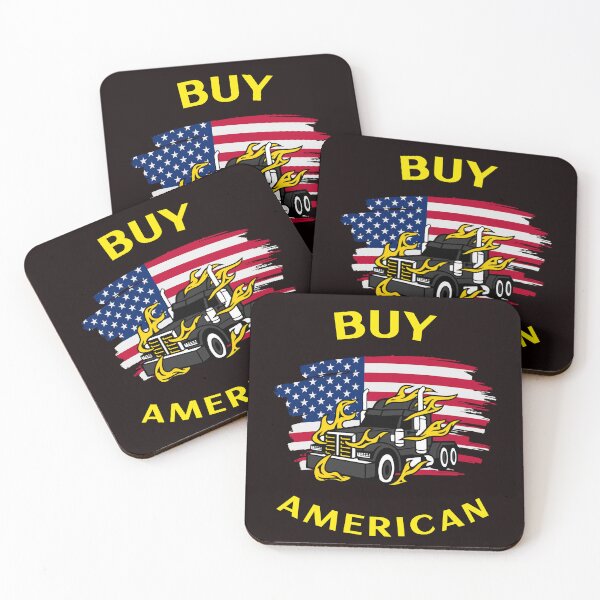 Item preview, American Trucker, Buy American BlkY designed and sold by TeamsterLife.