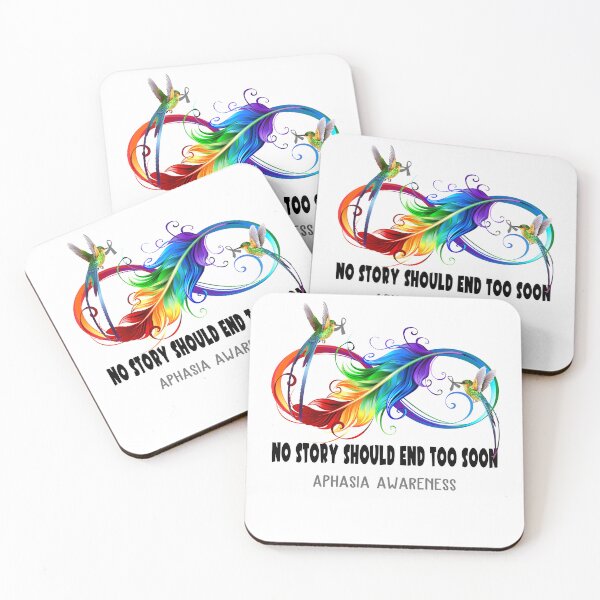 Item preview, Aphasia Awareness - NO STORY SHOULD END TOO SOON designed and sold by Jennpak.