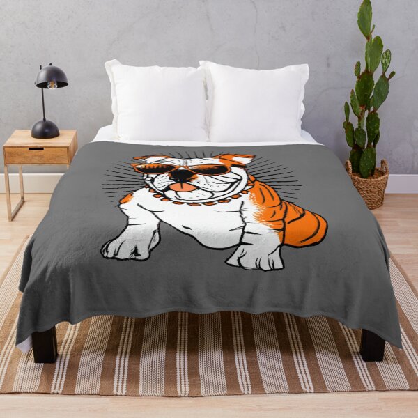 Item preview, Cool English Bulldog Wearing Sunglasses Illustration designed and sold by Vividality.