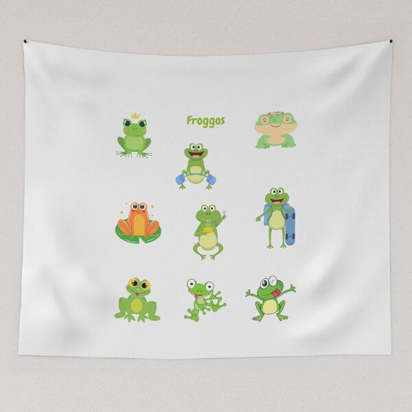 Item preview, Funny Frogs pack designed and sold by ZoesAttic.