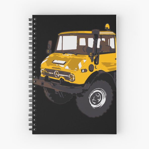 Item preview, Unimog Yellow (on black)  designed and sold by Groenendijk.