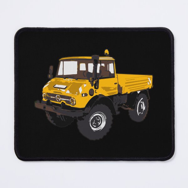 Item preview, Unimog Yellow (on black)  designed and sold by Groenendijk.