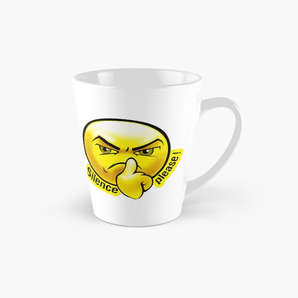 Item preview, Emoji Sad Face - Silence Please designed and sold by Digi Artworks Store.