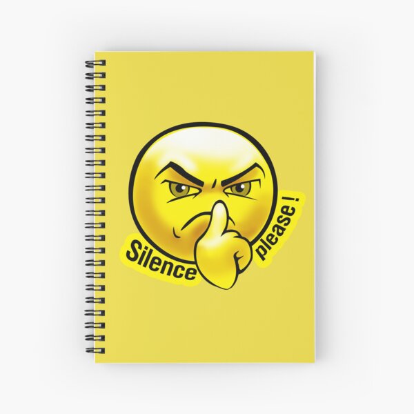 Item preview, Emoji Sad Face - Silence Please designed and sold by Digi Artworks Store.