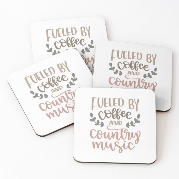 Item preview, Fueled By Coffee And Country Music designed and sold by SpotWarehouse.