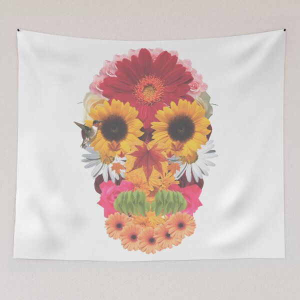 Artikelvorschau, Calavera Blumen entworfen und verkauft von victorstudioart.