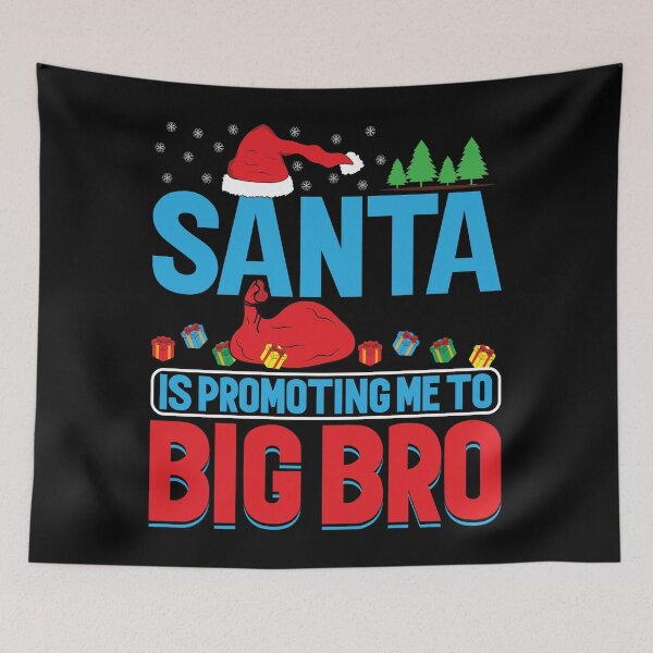 Item preview, Santa is Promoting me to Big Bro designed and sold by TADYSHOP.