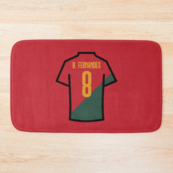 Item preview, Fernandes #8 POR Red Green 22 Football Jersey designed and sold by Millustgfx.