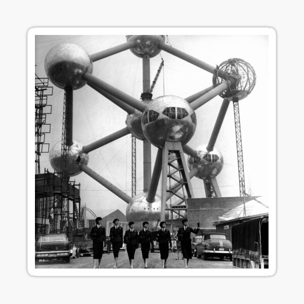 Atomium en 1958 Sticker