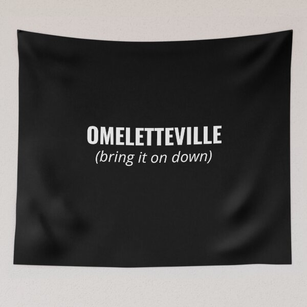 Item preview, Bring it on Down to Omeletteville Breakfast Egg Omelette  designed and sold by The Junto Shop.