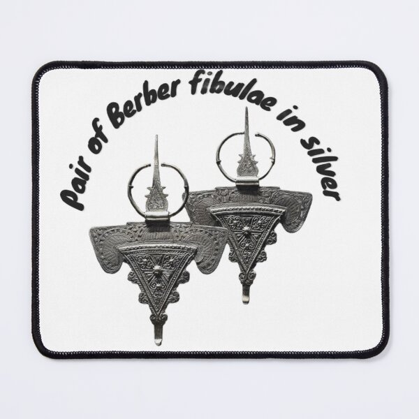 Item preview, Pair of Berber fibula in silver(amazigh) designed and sold by DOUAA-STORE.