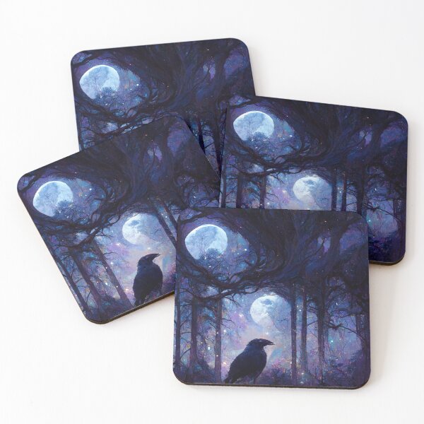 Item preview, A magic raven designed and sold by MondoFantasIA.