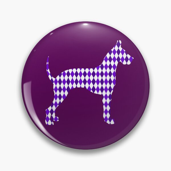 Item preview, Purple Harlequin Great Dane Silhouette designed and sold by Deborah Camp.