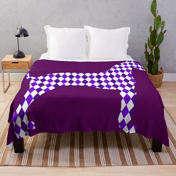 Item preview, Purple Harlequin Great Dane Silhouette designed and sold by Deborah Camp.