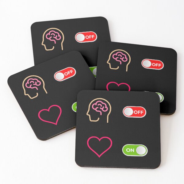 Item preview, Brain Off - Heart On designed and sold by Mitch-Angelo.