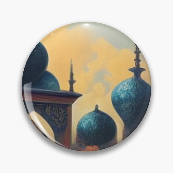 Item preview,  Painting of Al-Hamra Palace /castle and ancient Arab Islamic architecture designed and sold by MaissaArt.