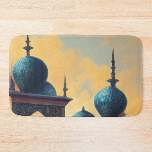 Item preview, Painting of Al-Hamra Palace /castle and ancient Arab Islamic architecture designed and sold by MaissaArt.