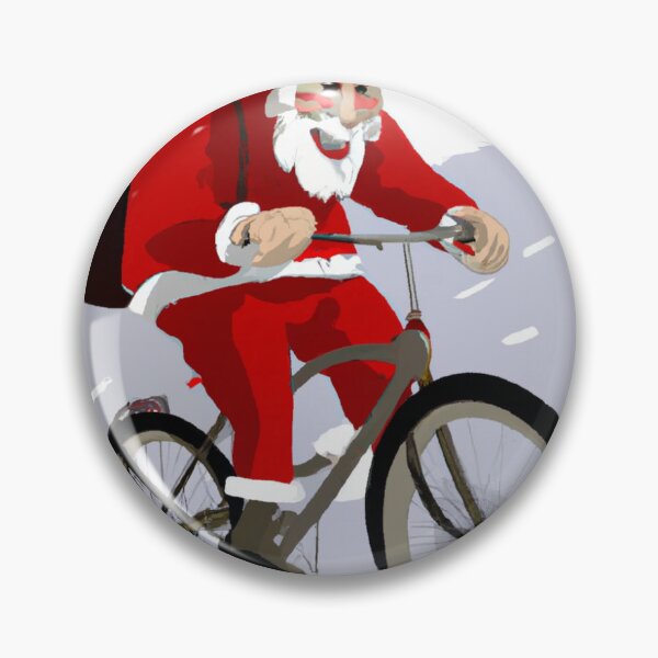 Item preview, Santa Claus on a bike designed and sold by DOOSKY M.