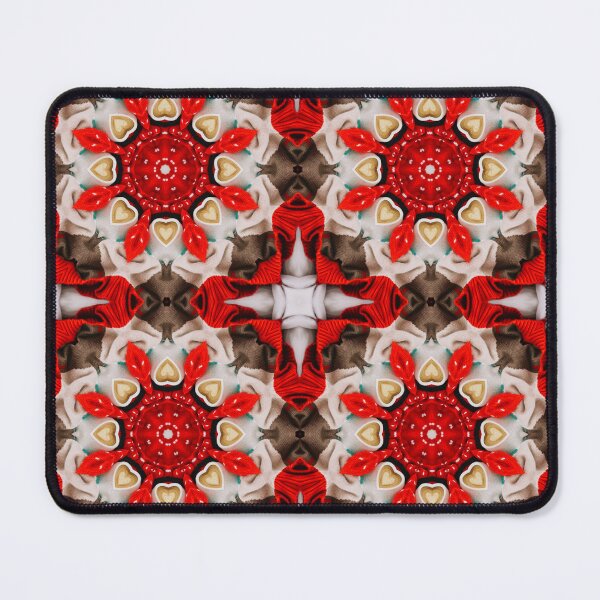 Item preview, Red Christmas Cozy Coffee Cappuccino Milk Foam Pattern No4 designed and sold by Atomura.