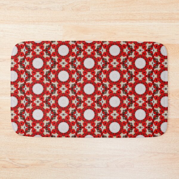 Item preview, Red Christmas Cozy Coffee Cappuccino Milk Foam Pattern No5 designed and sold by Atomura.
