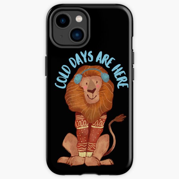 Cute Lion in Pullover iPhone Tough Case